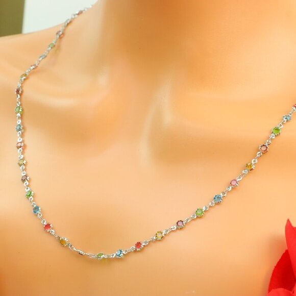 "New Beautiful Design Necklace Chain for Women/Girls, Gift, N569 - Picture 9 of 10